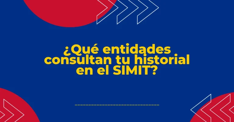 ¿Qué entidades consultan tu historial en el SIMIT